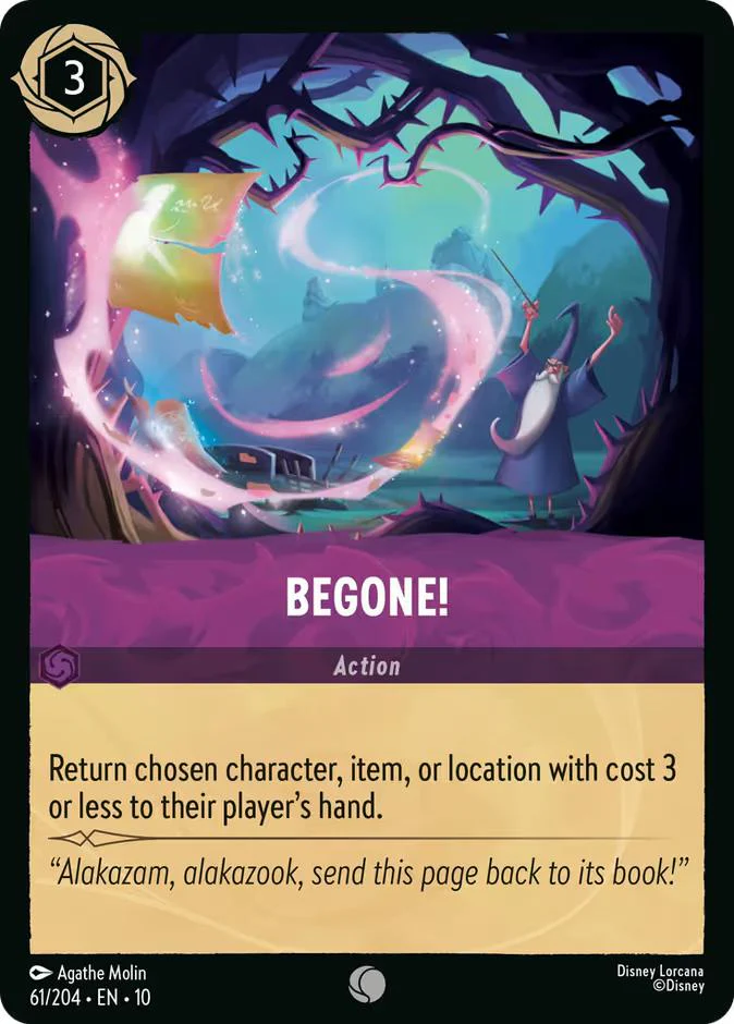 Begone! - 61/204 [Whispers in the Well] [Non-Foil]