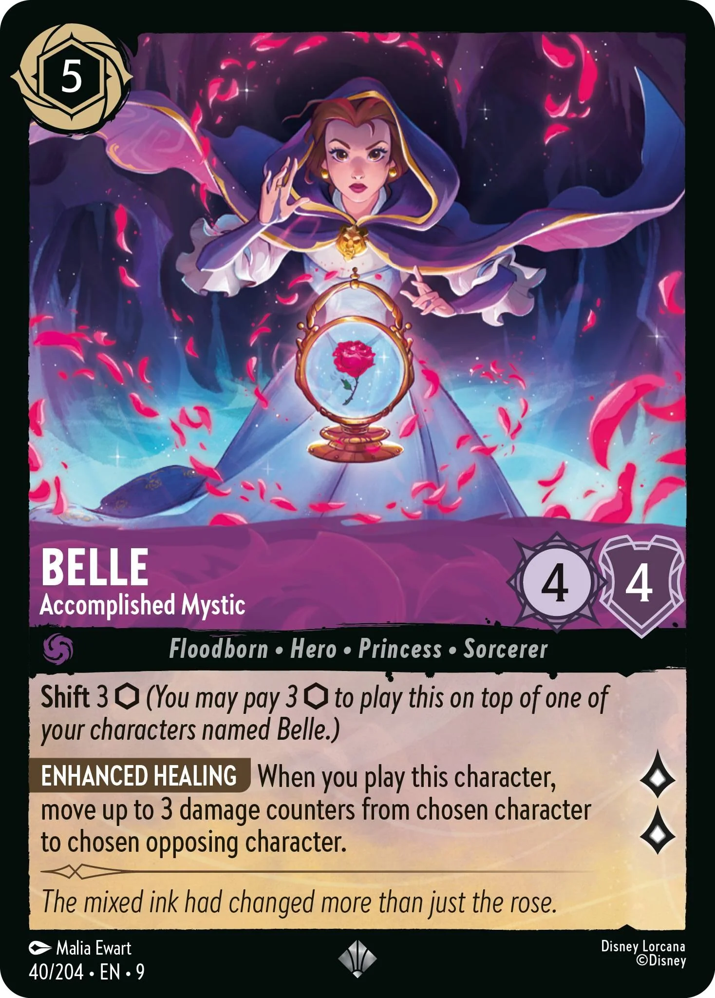 Belle - Accomplished Mystic - 40/204 [Fabled] [Non-Foil]
