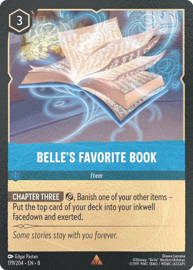 Belle's Favorite Book - 179/204 [Reign of Jafar] [Cold Foil]