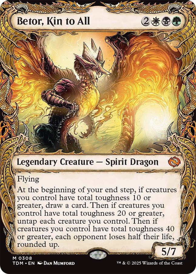 Betor, Kin to All [308] [Draconic Frame Showcase] [Tarkir: Dragonstorm] [Non-Foil]