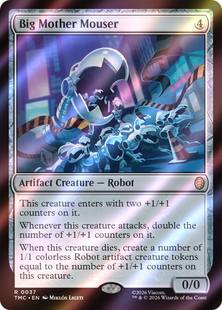 Big Mother Mouser [37] [Teenage Mutant Ninja Turtles Eternal] [Surge Foil]