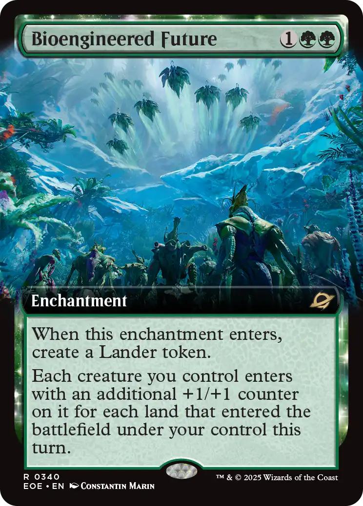 Bioengineered Future [340] [Extended Art] [Edge of Eternities] [Non-Foil]