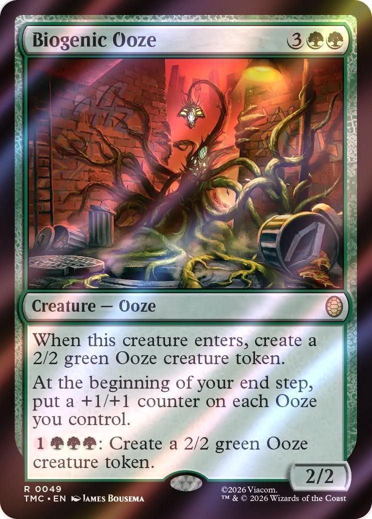 Biogenic Ooze [49] [Teenage Mutant Ninja Turtles Eternal] [Surge Foil]