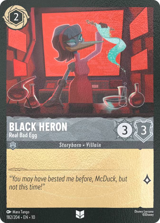 Black Heron - Real Bad Egg - 182/204 [Whispers in the Well] [Cold Foil]