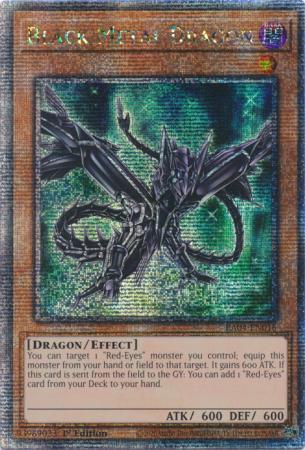 Black Metal Dragon - RA04-EN016 - Quarter Century Secret Rare - 1st Edition