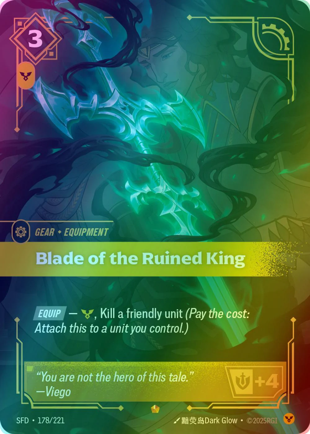 Blade of the Ruined King - 178/221 [Spiritforged] [Foil]