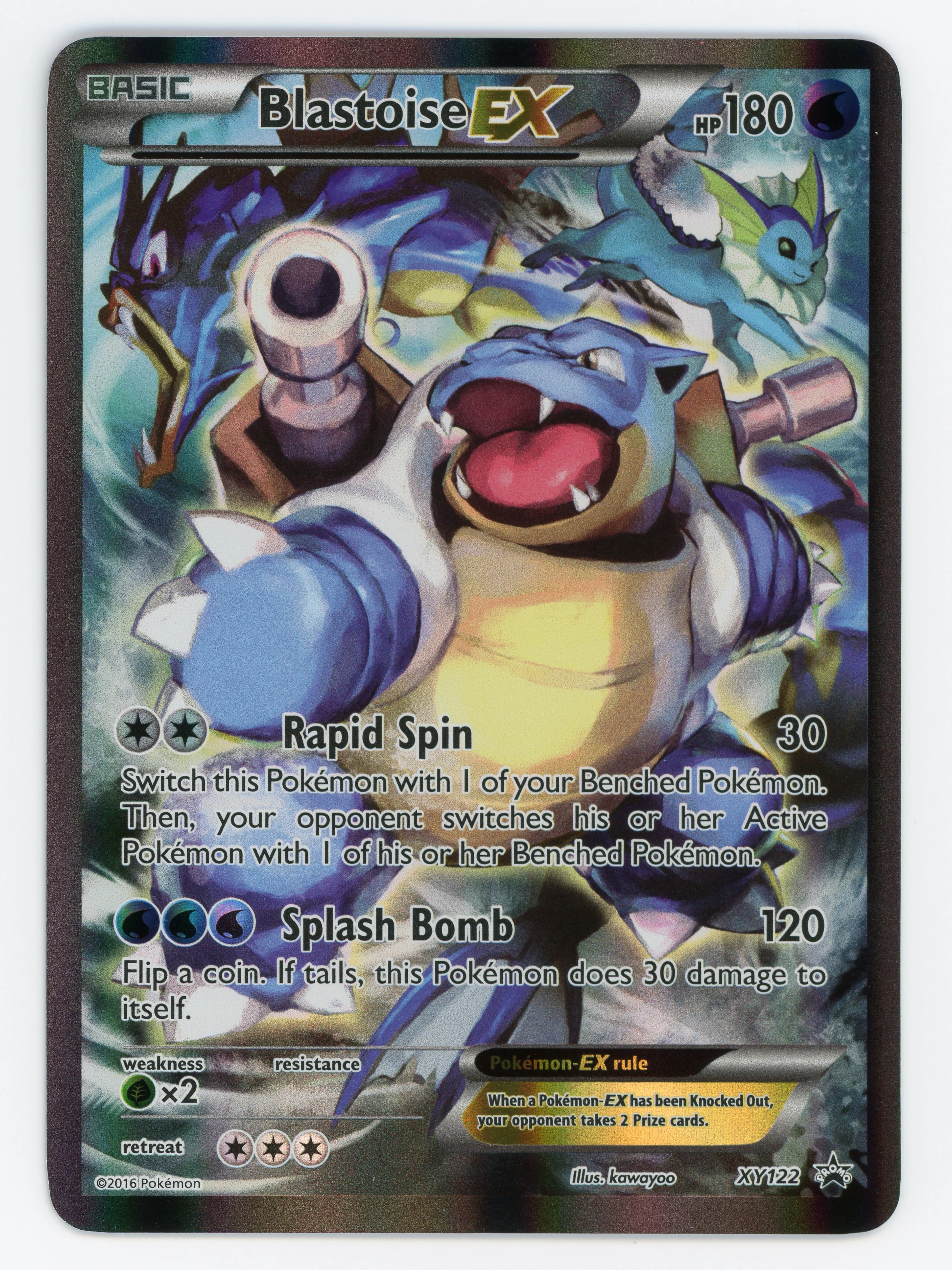Blastoise-EX - XY122 - Promo - Ultra Rare - Scan 13991