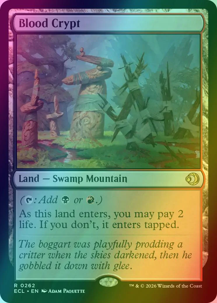 Blood Crypt [262] [Lorwyn Eclipsed] [Foil]