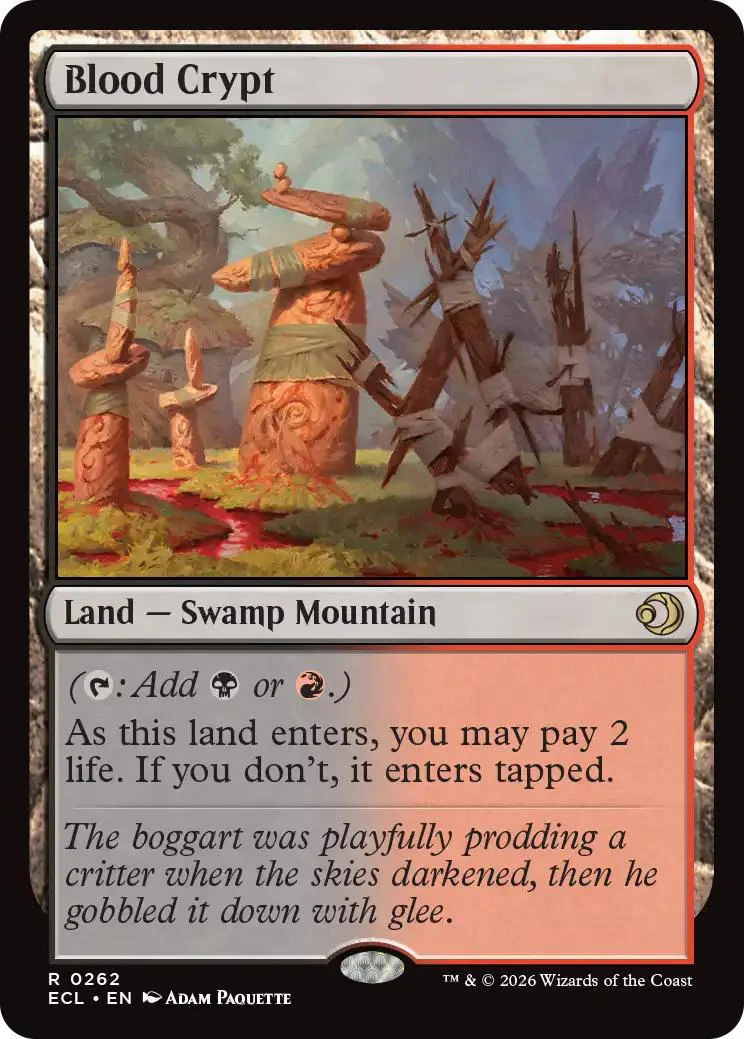 Blood Crypt [262] [Lorwyn Eclipsed] [Non-Foil]