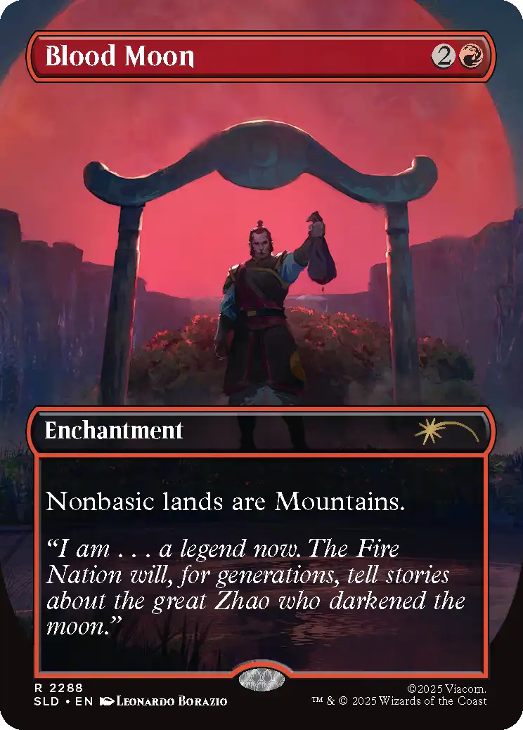 Blood Moon [2288] [Borderless] [Everything Changed] [Secret Lair Drop] [Non-Foil]