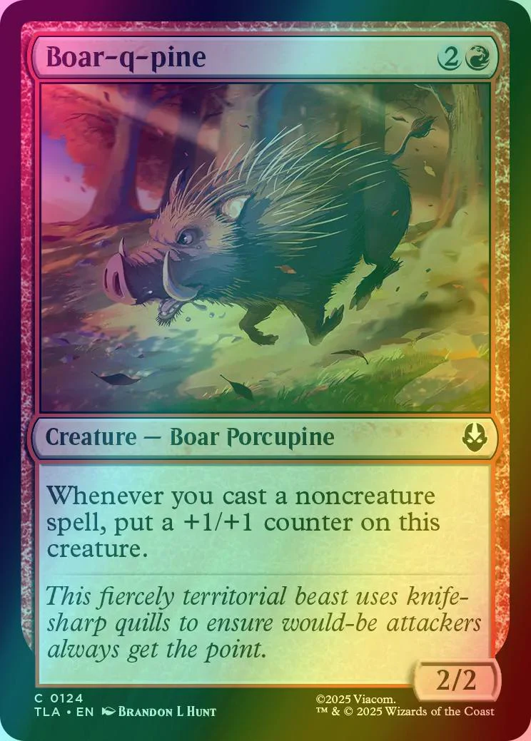 Boar-q-pine [124] [Avatar: The Last Airbender] [Foil]