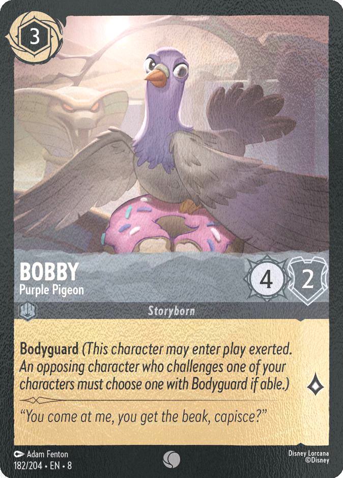 Bobby - Purple Pigeon - 182/204 [Reign of Jafar] [Cold Foil]