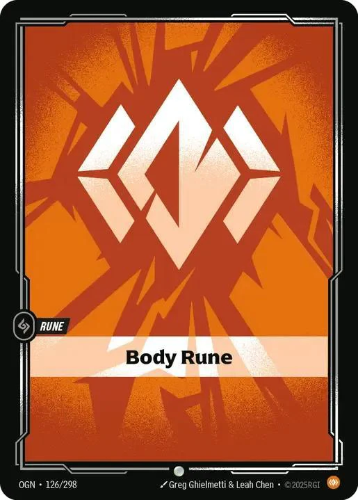 Body Rune - 126/298 [Origins] [Non-Foil]
