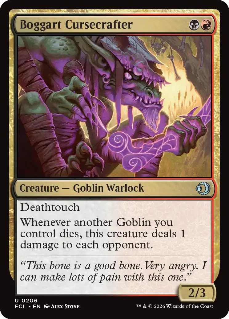 Boggart Cursecrafter [206] [Lorwyn Eclipsed] [Non-Foil]