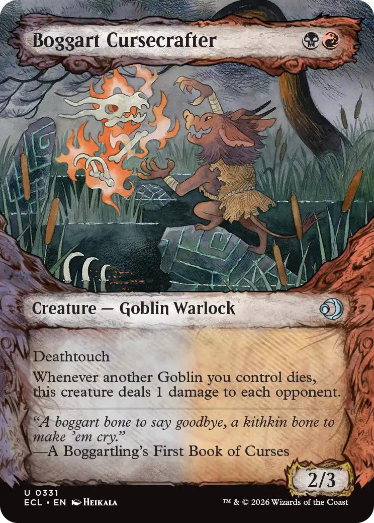 Boggart Cursecrafter [331] [Fable Frame] [Lorwyn Eclipsed] [Non-Foil]