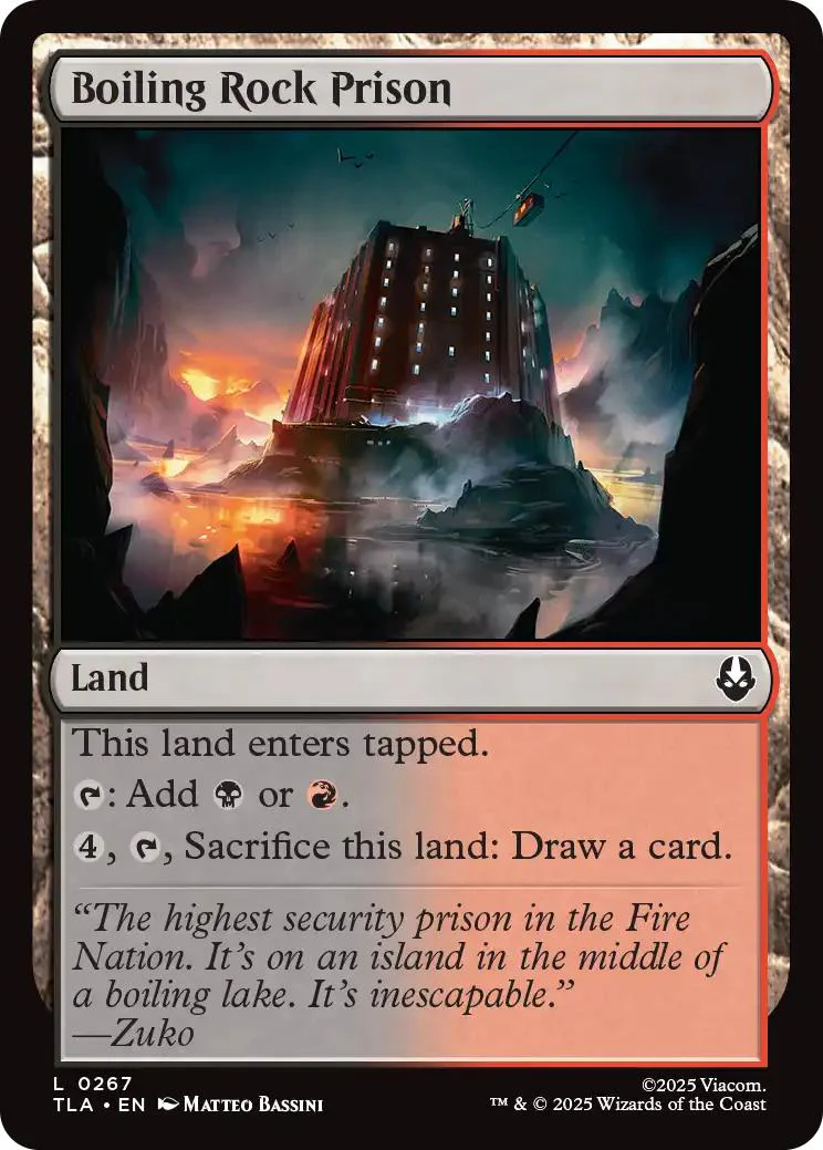 Boiling Rock Prison [267] [Avatar: The Last Airbender] [Non-Foil]