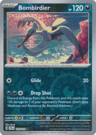 Bombirdier - 101/159 - Common [sv09-101] [Reverse Holo]
