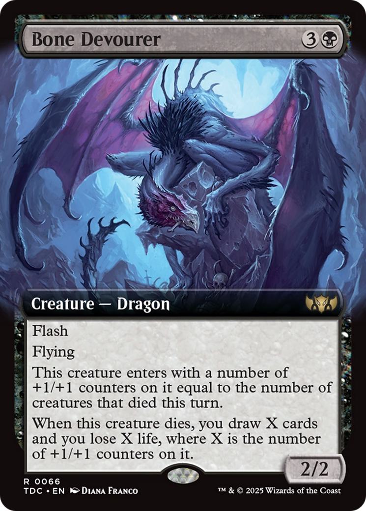 Bone Devourer [66] [Extended Art] [Tarkir: Dragonstorm: Commander] [Non-Foil]