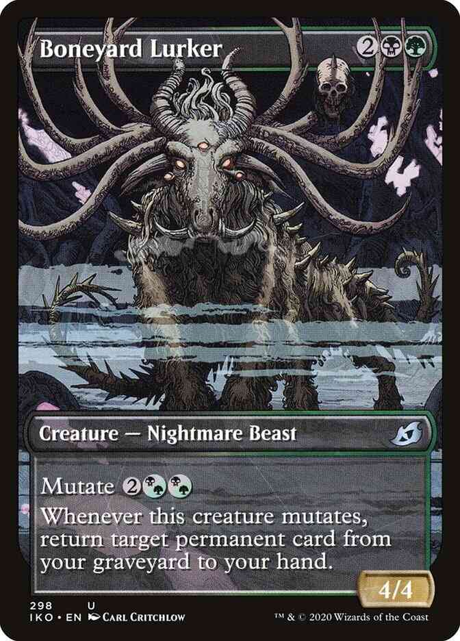 Boneyard Lurker [298] [Alternate Art] [Ikoria: Lair of Behemoths] [Non-Foil]
