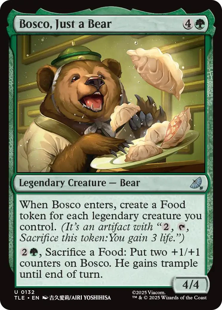 Bosco, Just a Bear [132] [Avatar: The Last Airbender Eternal] [Non-Foil]