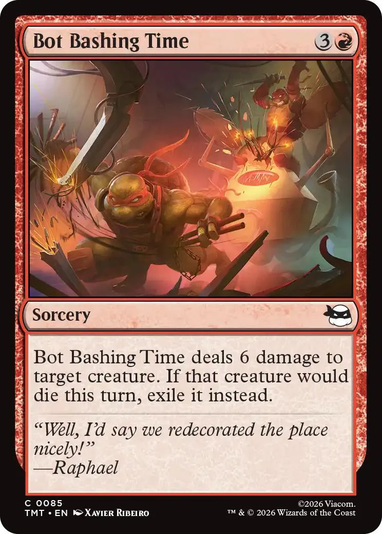 Bot Bashing Time [85] [Teenage Mutant Ninja Turtles] [Non-Foil]