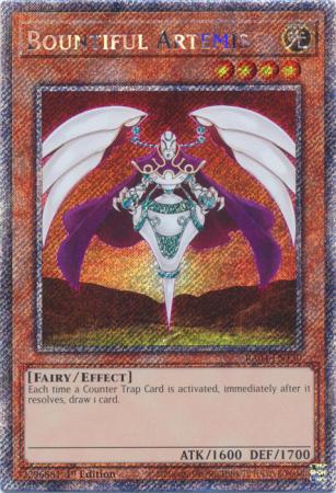 Bountiful Artemis - RA04-EN130 - Platinum Secret Rare - 1st Edition