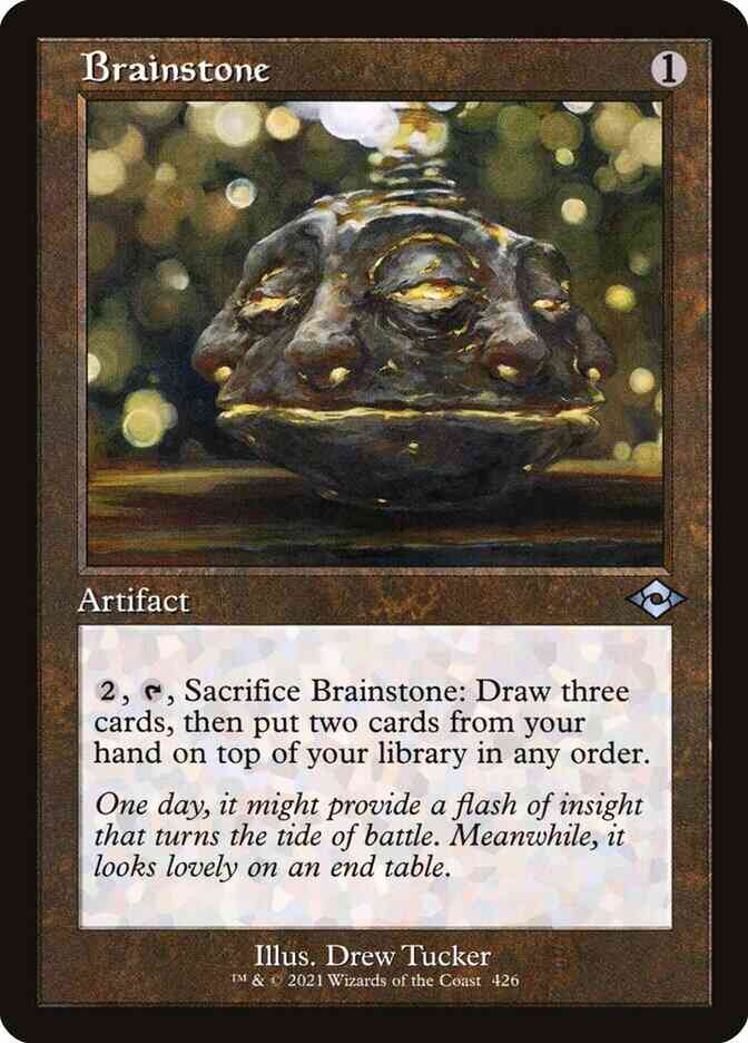 Brainstone [426] [Retro Frame] [Modern Horizons 2] [Non-Foil]
