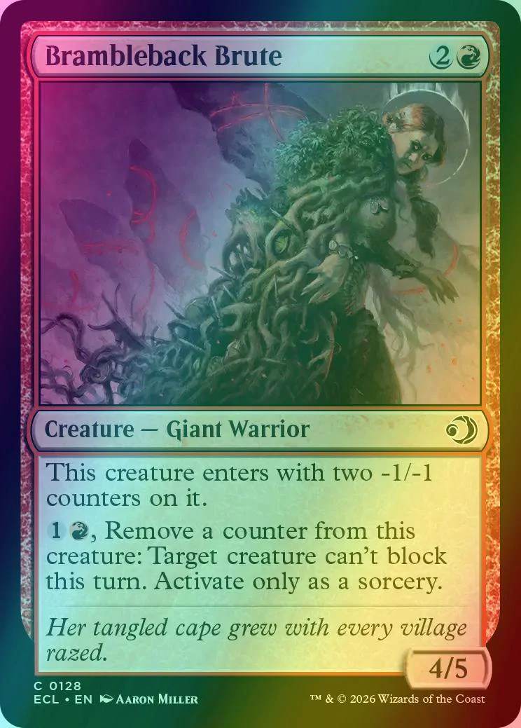 Brambleback Brute [128] [Lorwyn Eclipsed] [Foil]