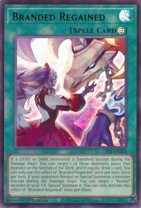 Branded Regained - CH01-EN026 - Ultra Rare - 1st Edition
