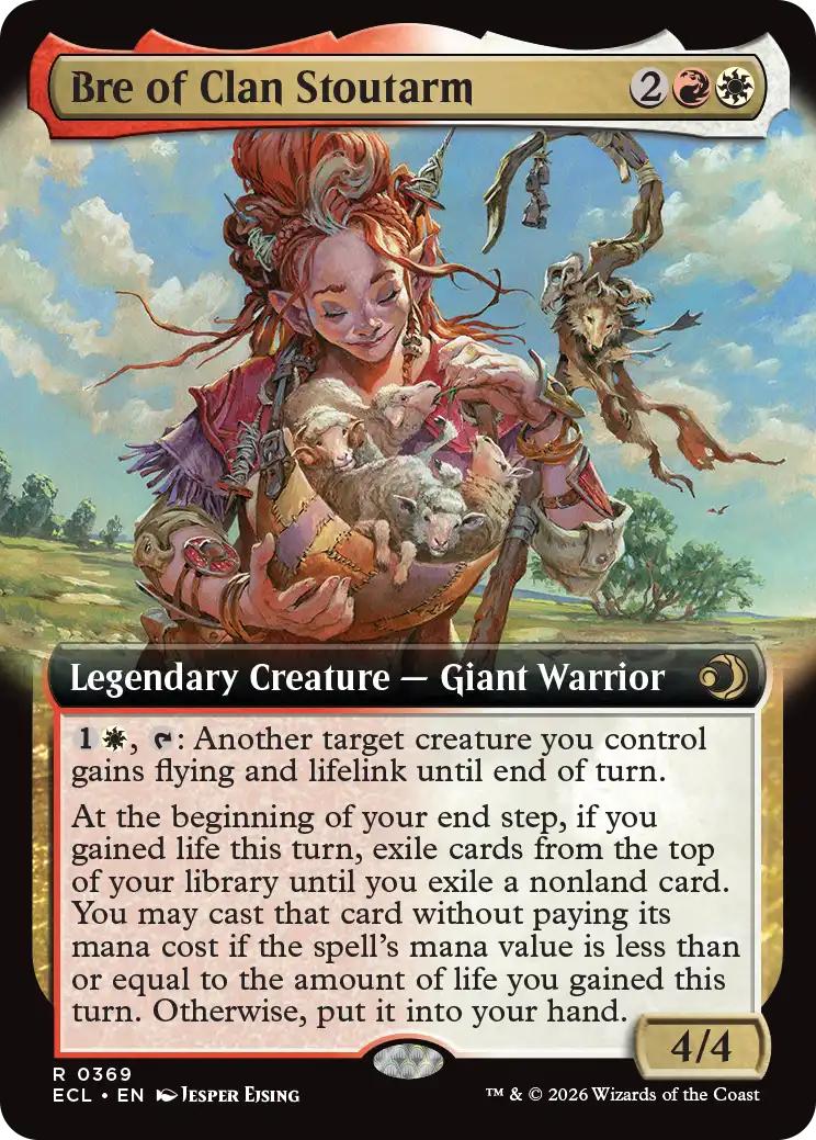 Bre of Clan Stoutarm [369] [Extended Art] [Lorwyn Eclipsed] [Non-Foil]