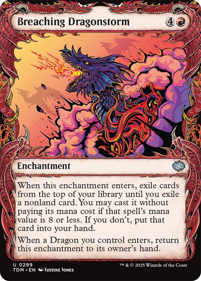Breaching Dragonstorm [299] [Draconic Frame Showcase] [Tarkir: Dragonstorm] [Non-Foil]