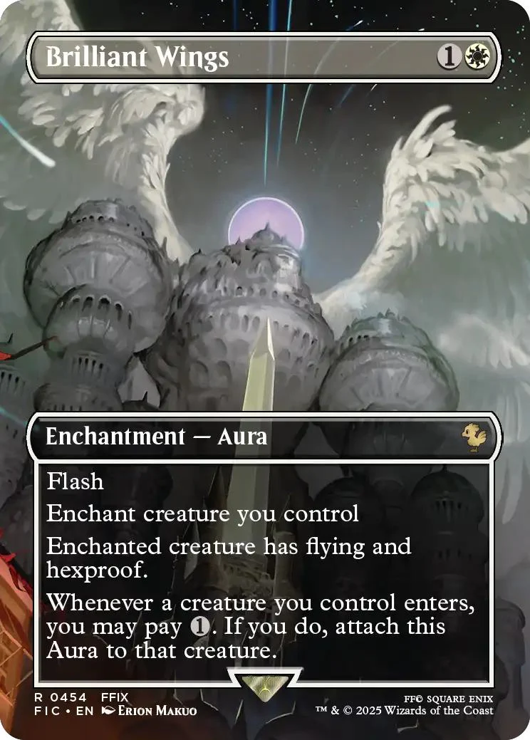 Brilliant Wings [454] [Borderless] [Scene] [FINAL FANTASY: Commander] [Non-Foil]