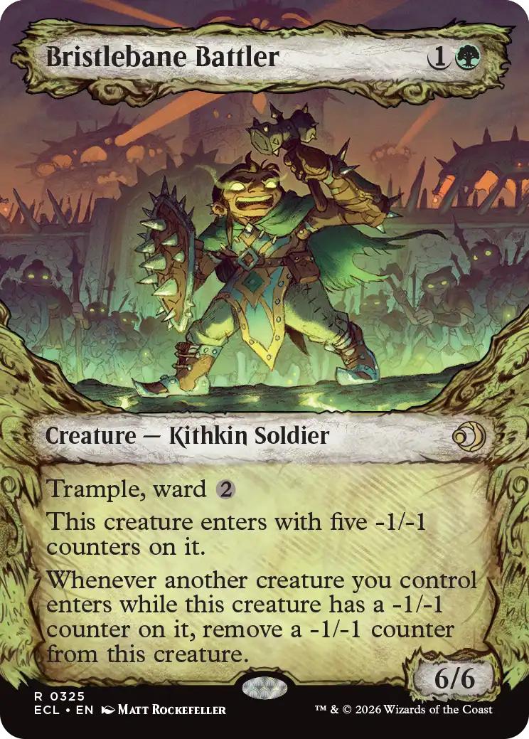 Bristlebane Battler [325] [Fable Frame] [Lorwyn Eclipsed] [Non-Foil]