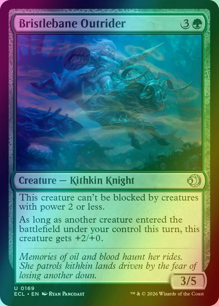 Bristlebane Outrider [169] [Lorwyn Eclipsed] [Foil]