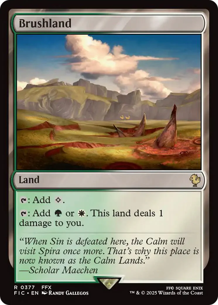 Brushland [377] [FINAL FANTASY: Commander] [Non-Foil]