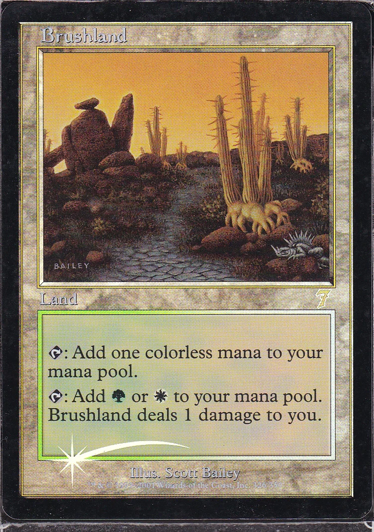 Brushland - Foil - Scan 12588