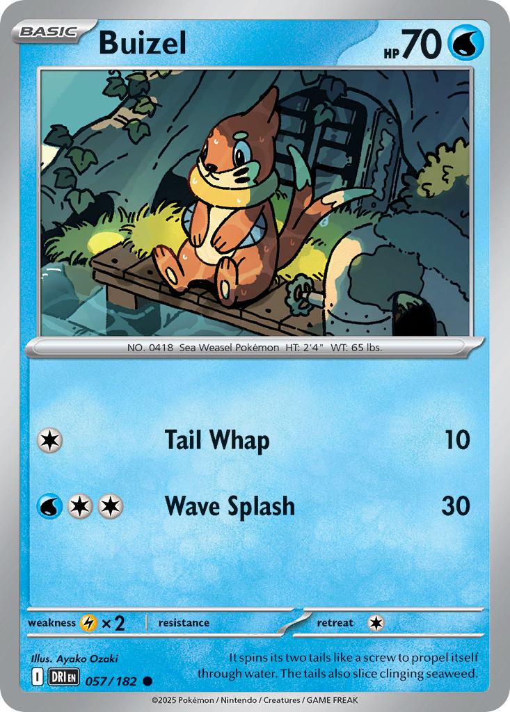 Buizel - 057/182 - Common [sv10-057] [Non-Holo]