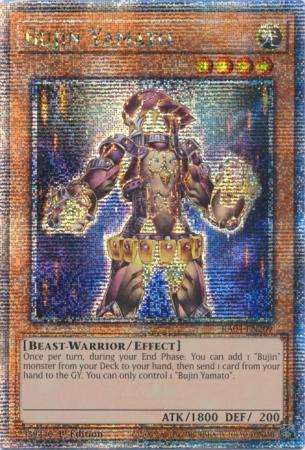 Bujin Yamato - RA04-EN209 - Quarter Century Secret Rare - 1st Edition