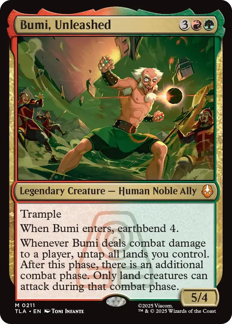 Bumi, Unleashed [211] [Avatar: The Last Airbender] [Non-Foil]