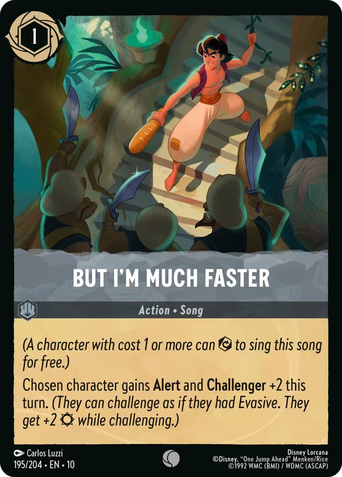 But I'm Much Faster - 195/204 [Whispers in the Well] [Non-Foil]