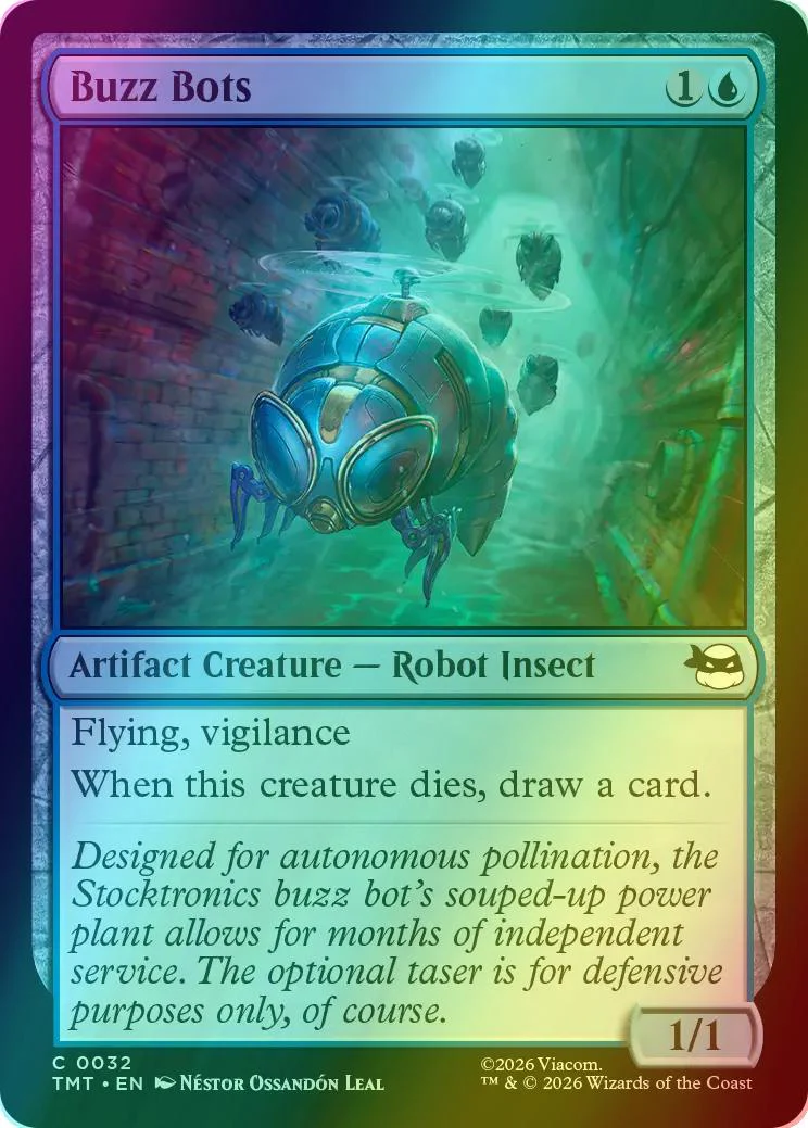 Buzz Bots [32] [Teenage Mutant Ninja Turtles] [Foil]