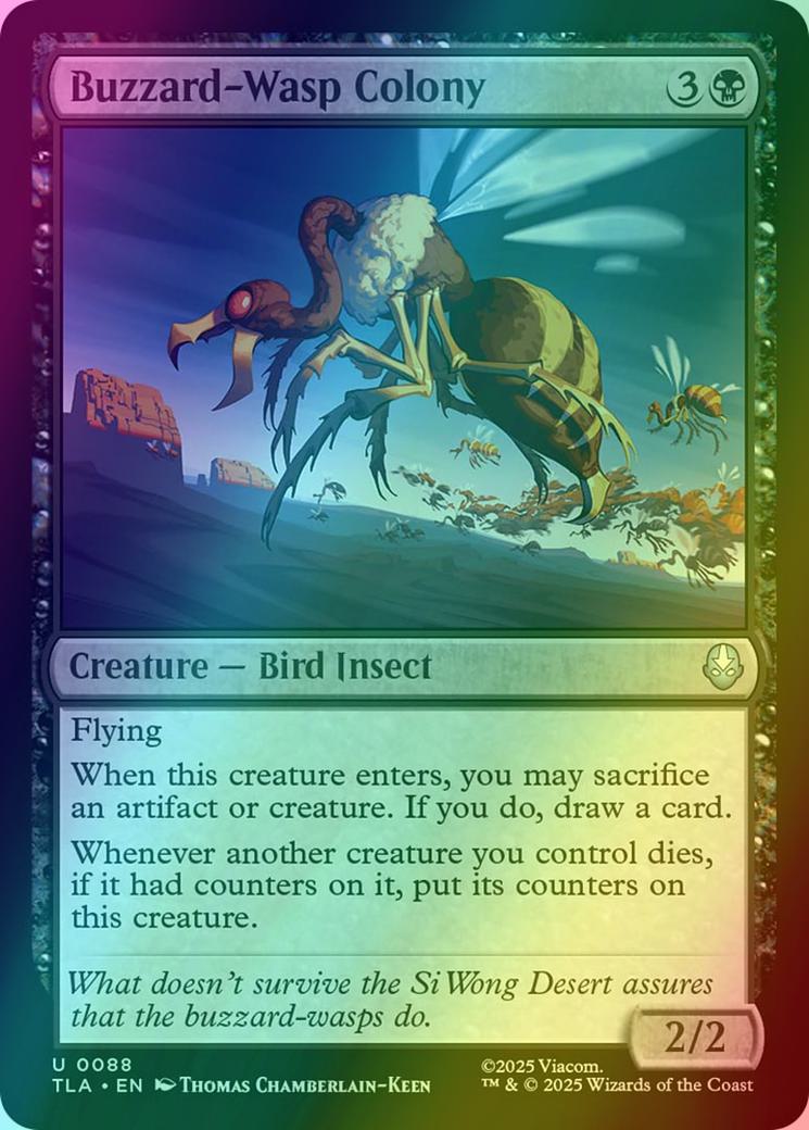 Buzzard-Wasp Colony [88] [Avatar: The Last Airbender] [Foil]