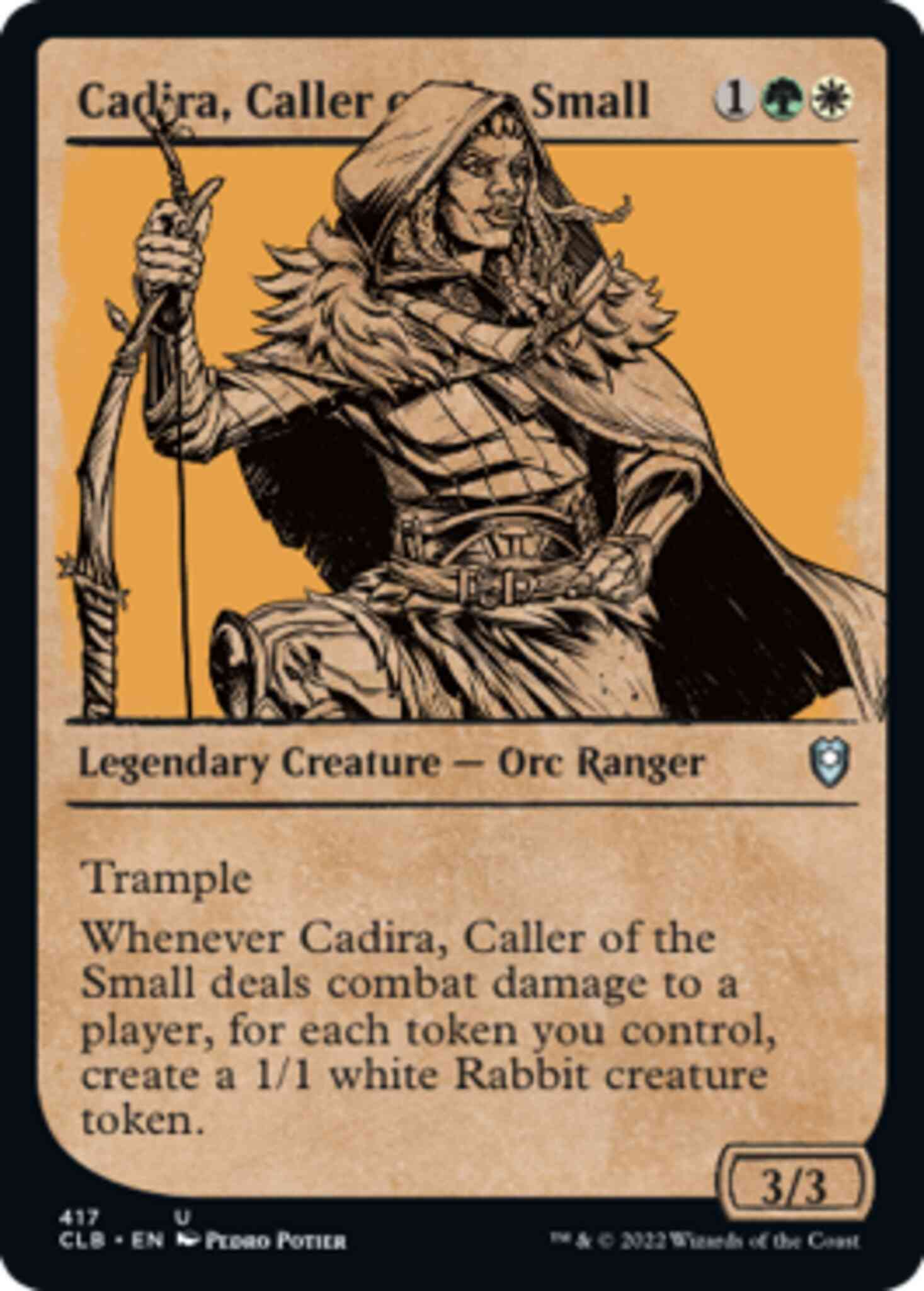 Cadira, Caller of the Small [417] [Rulebook Showcase] [Commander Legends: Battle for Baldur's Gate] [Non-Foil]
