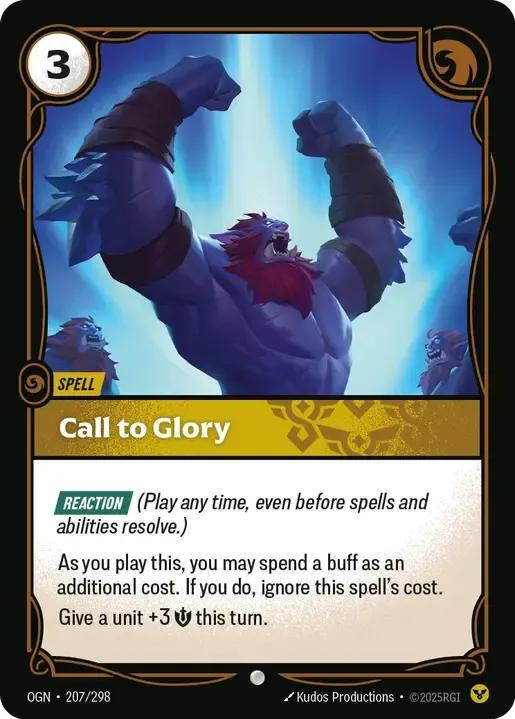 Call to Glory - 207/298 [Origins] [Non-Foil]