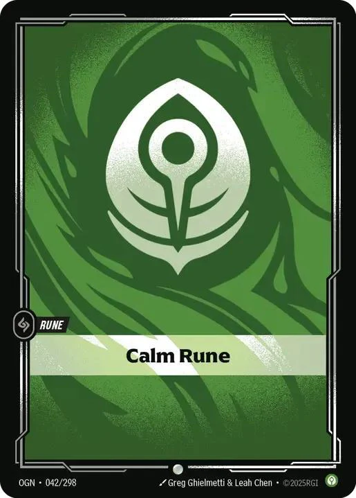 Calm Rune - 042/298 [Origins] [Non-Foil]