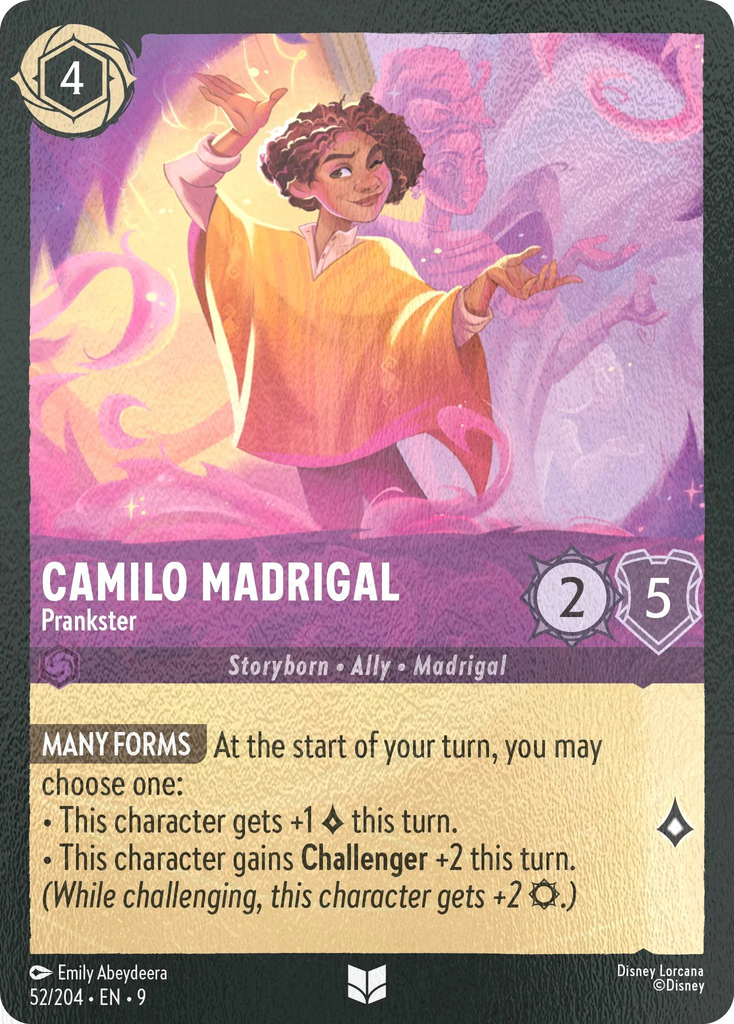 Camilo Madrigal - Prankster - 52/204 [Fabled] [Cold Foil]