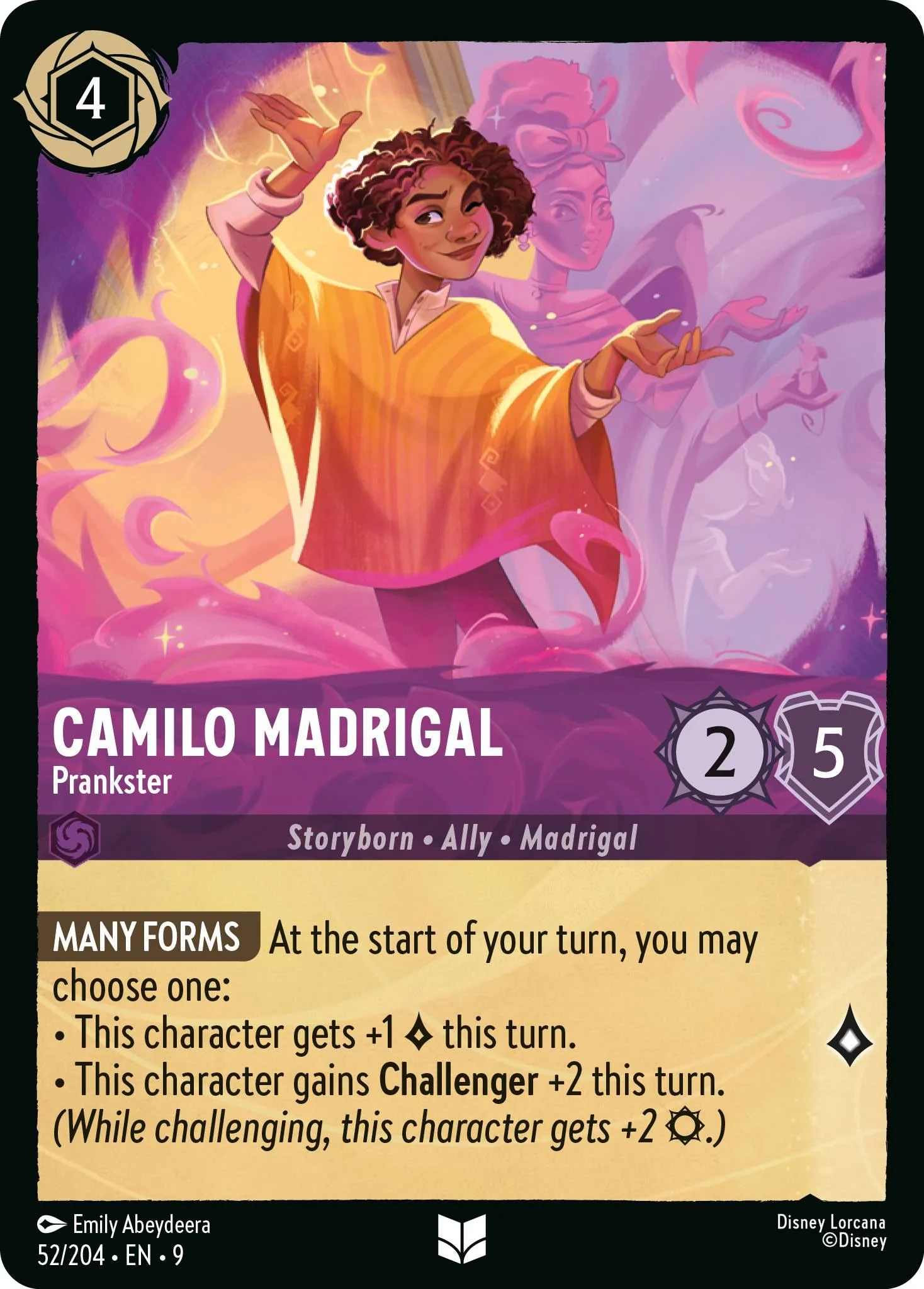Camilo Madrigal - Prankster - 52/204 [Fabled] [Non-Foil]