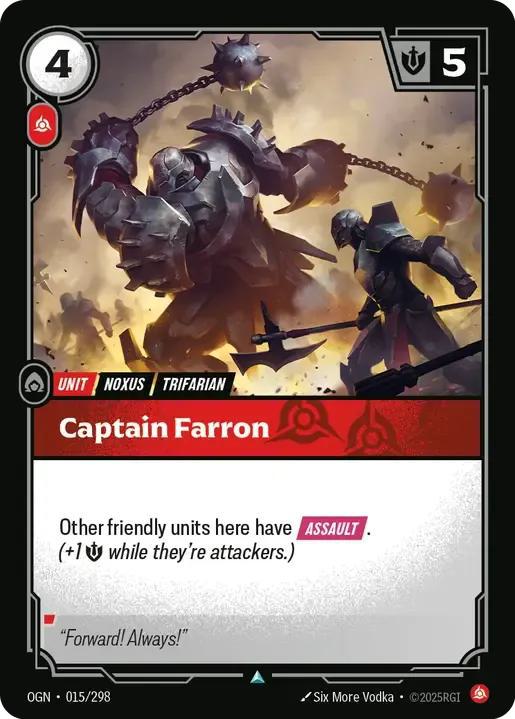 Captain Farron - 015/298 [Origins] [Non-Foil]