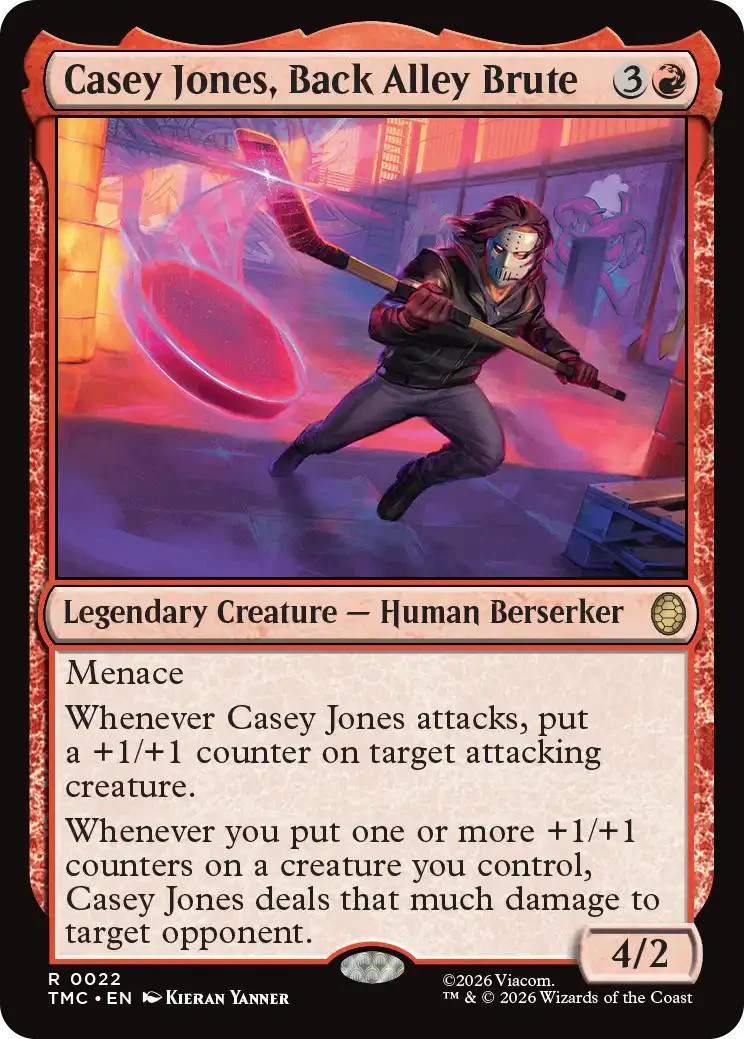 Casey Jones, Back Alley Brute [22] [Teenage Mutant Ninja Turtles Eternal] [Non-Foil]