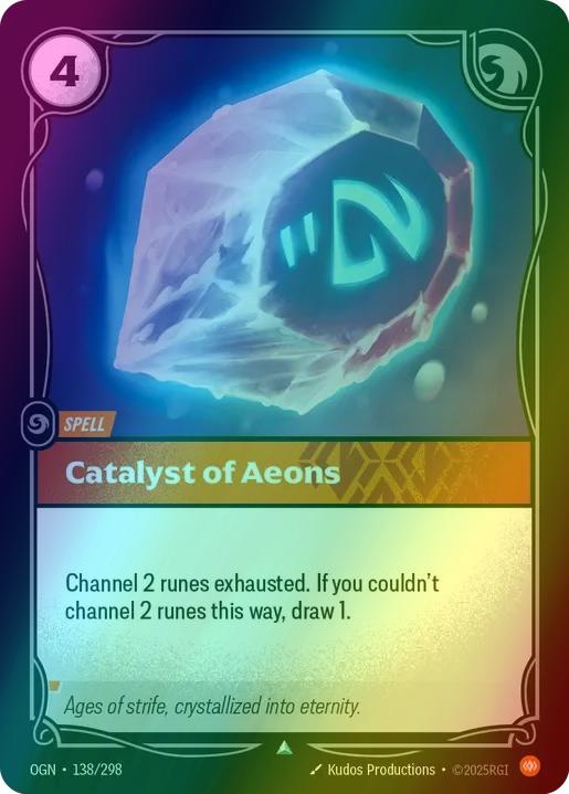 Catalyst of Aeons - 138/298 [Origins] [Foil]